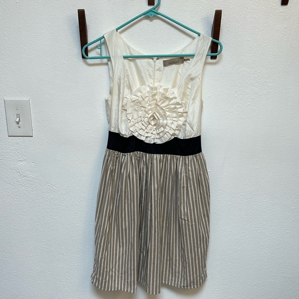 Burlapp Dress size XS